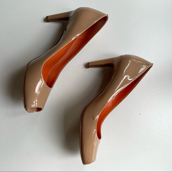 Via Spiga, peep toe pump, nude. - Picture 4 of 7